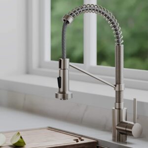 Kraus KPF-2110 Single Lever Stainless Steel kitchen faucet