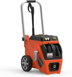 YARD FORCE YF1800LR 1800 PSI 1.2 GPM 13 Amp Electric Pressure Washer with Live Hose Reel
