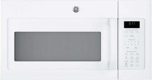 GE JVM6172DKWW Over-the-Range Microwave, 1.7, White