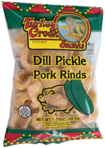 Turkey Creek - America's Best, offers a 12-Bag Case Pack of its Dill Pork Rinds