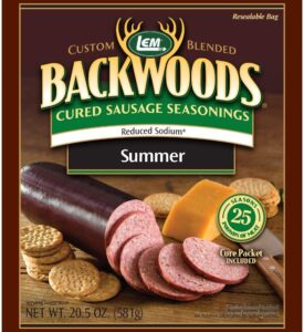 Backwoods low sodium best summer sausage