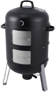 SUNLIFER 20.5 Inch Smoker and Grill Combo