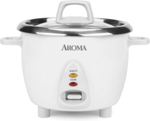 Aroma Housewares select stainless rice cooker and warmer