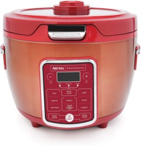 Aroma professional ARC-1230R cool touch rice cooker and food steamer 