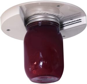 EZ Off Jar Opener - Under Cabinet Jar Lid & Bottle Opener 