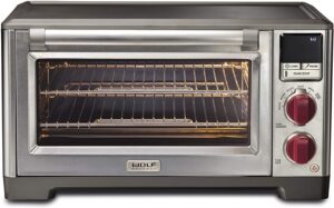 Wolf Gourmet Elite Digital Countertop Convection Toaster Oven with Temperature Probe